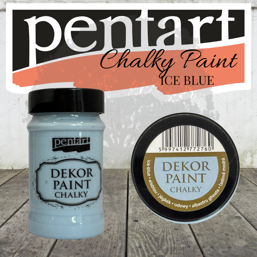Pentart Dekor Chalk Paint - Ice-Blue - 100ml