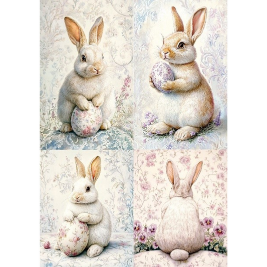 LaBlanche - A4 Decoupage Paper - Easter 04