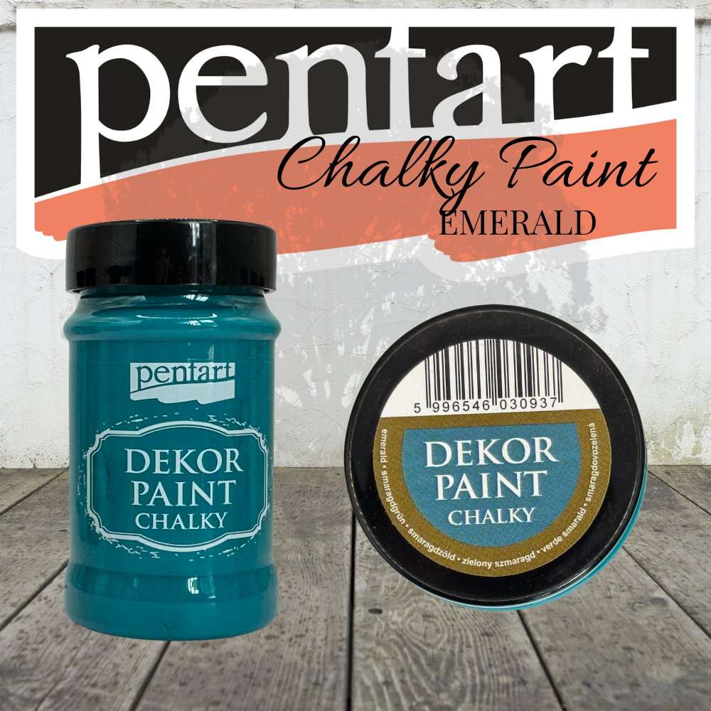 Pentart Dekor Chalk Paint - Emerald - 100ml