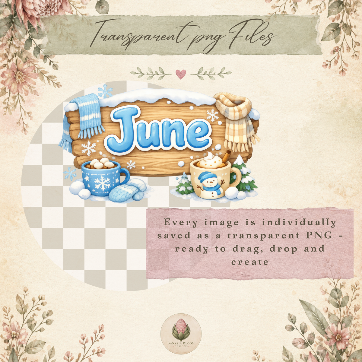 Clipart - Sun-Shift Seasons Month Signs
