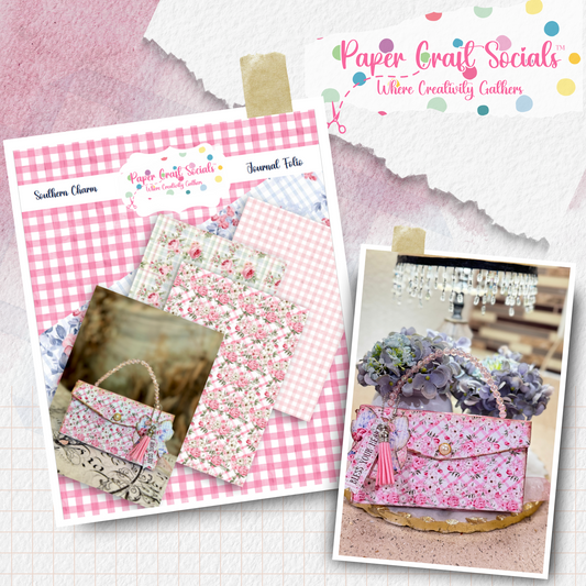 Paper Craft Socials Kit - Southern Charm Purse