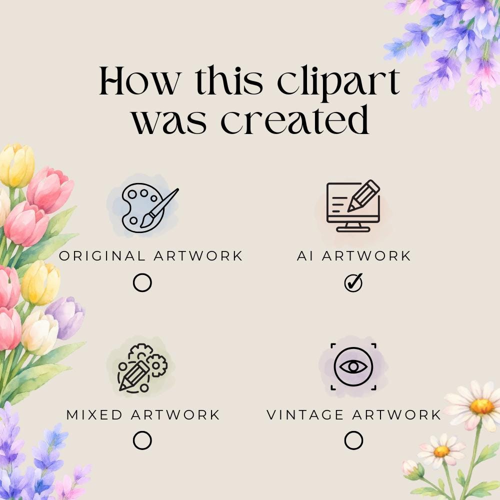 Clipart - Commercial Use PNG Bundle - Garden Critters