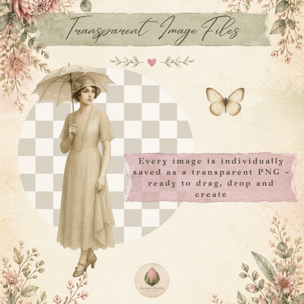 Clipart - 1920s Manor House Vol. 1