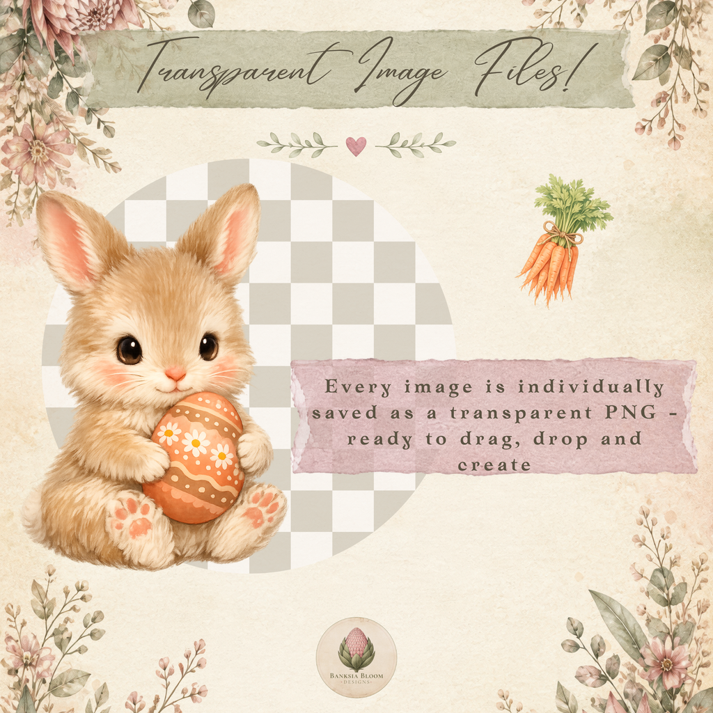 Clipart - Sweet Easter Storybook
