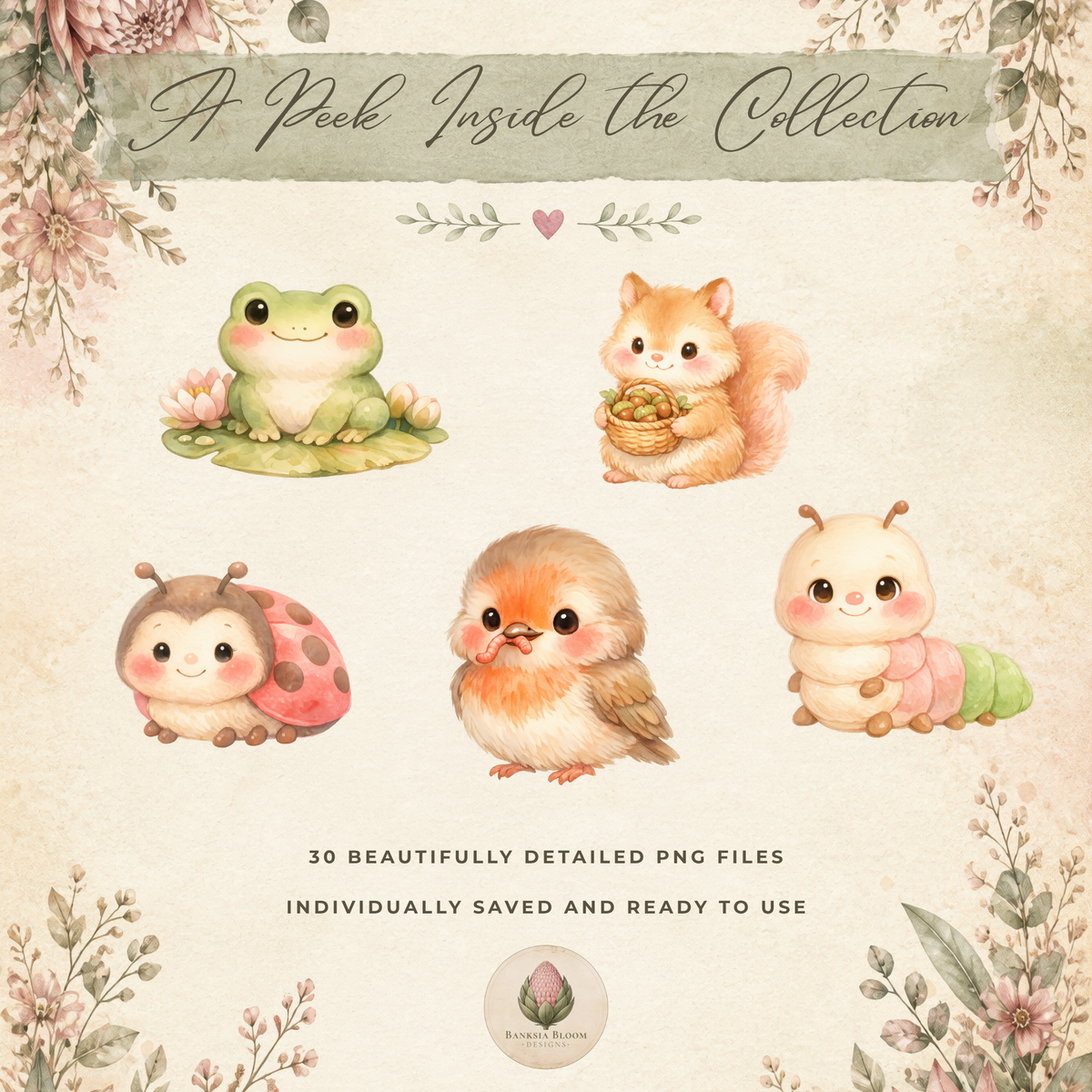 Clipart - Garden Critters