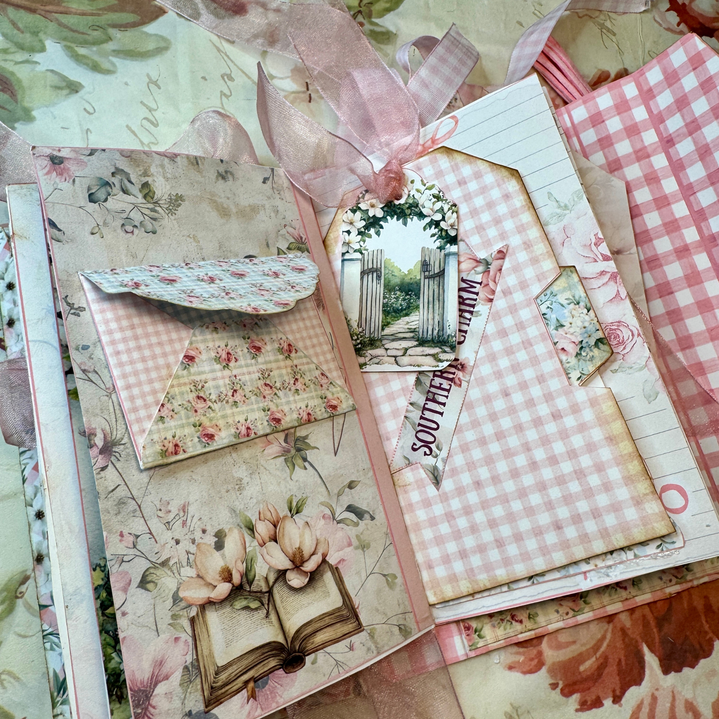 Paper Craft Socials Kit - Southern Charm Purse