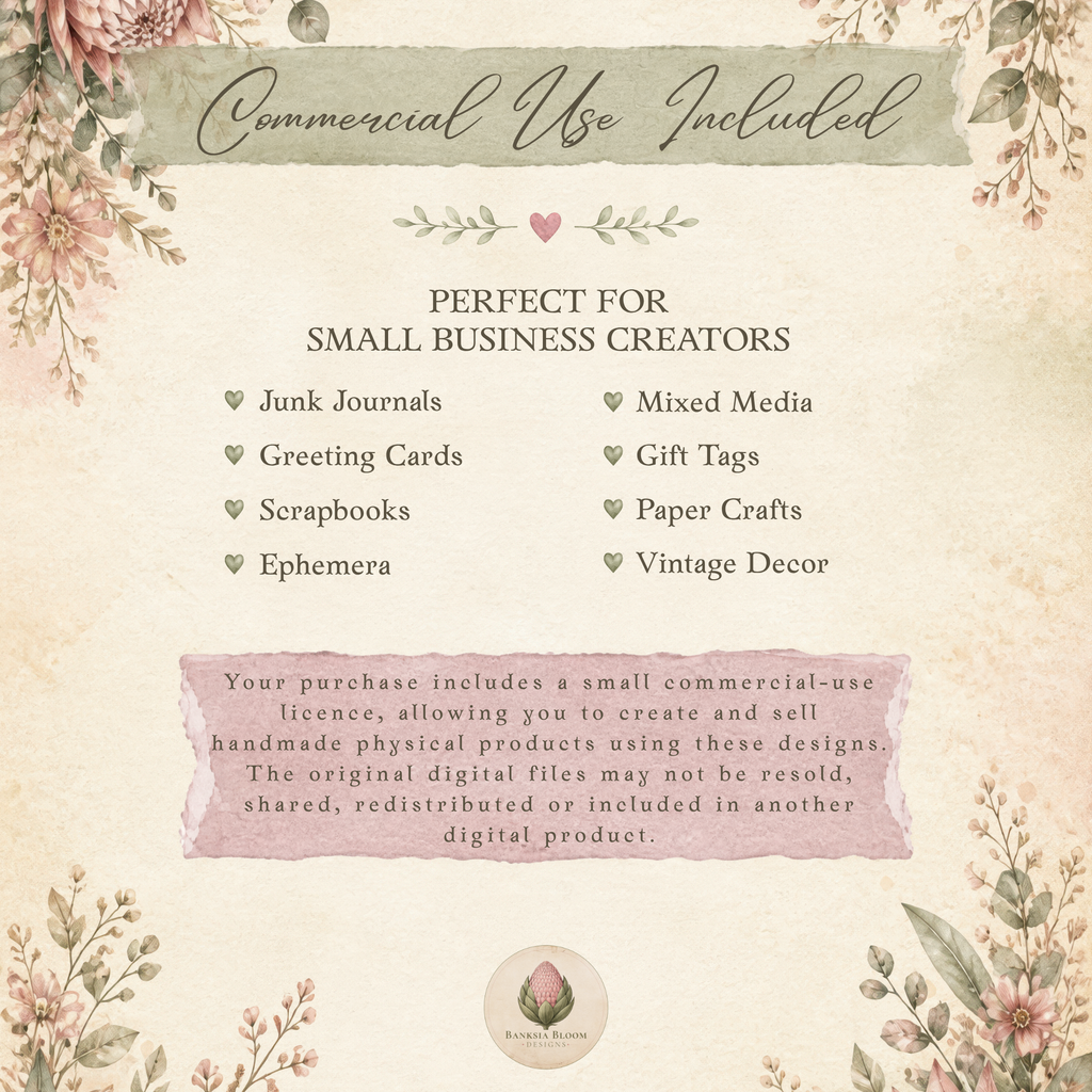 Printable - Vintage Flower Seed Packets