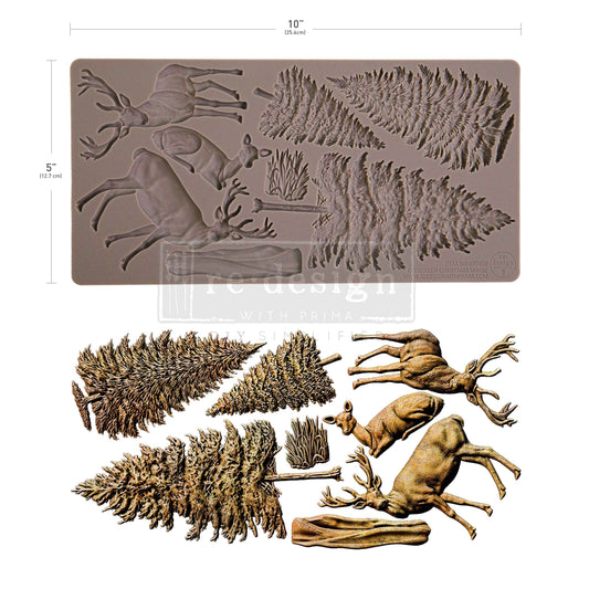 Redesign with Prima - Decor Mould - Evergreen Christmas Magic