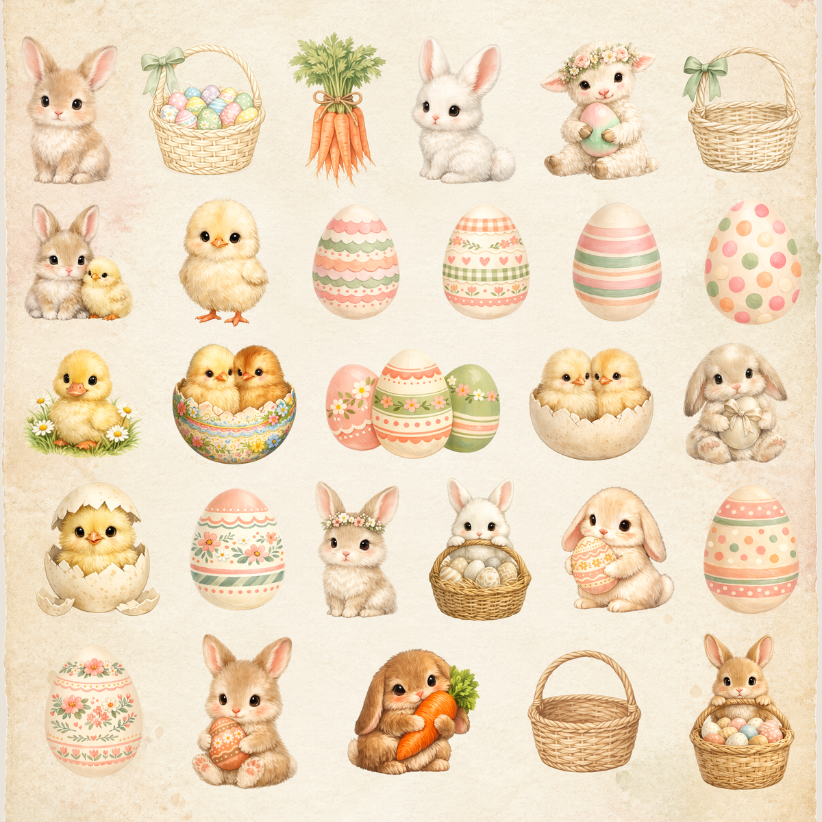 Clipart - Sweet Easter Storybook