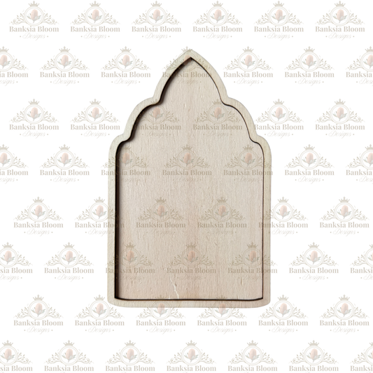Blank - Les Cloches Backing Frame - 19cm x 12cm
