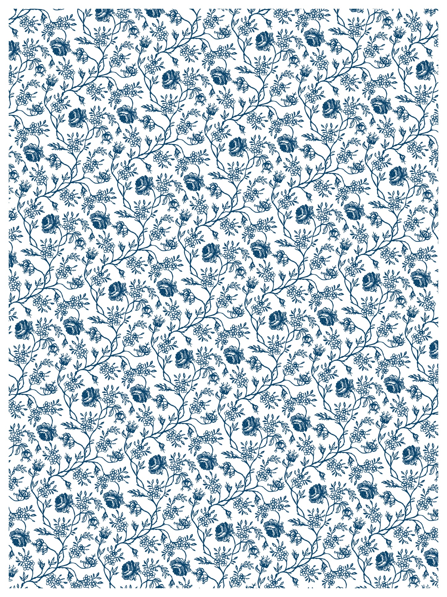 Iron Orchid Designs - Delft Traditions Azure Paint Inlay