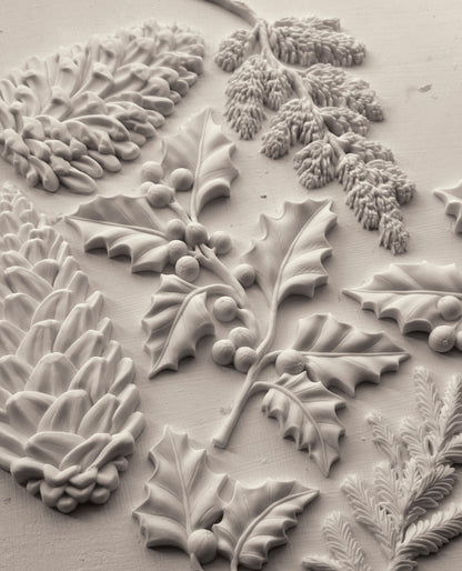 Iron Orchid Designs - Winter Forage Decor Mould