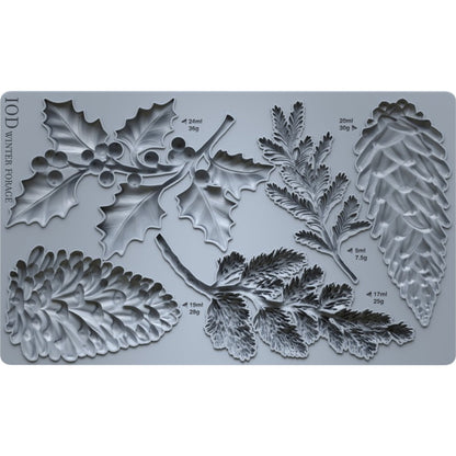 Iron Orchid Designs - Winter Forage Decor Mould