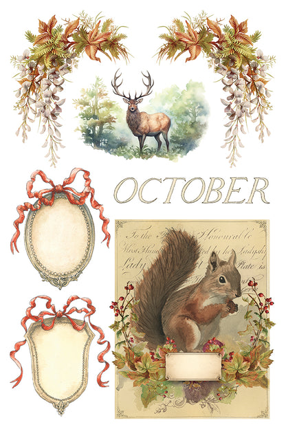 Iron Orchid Designs - Santas Hollow Decor Transfer Pad