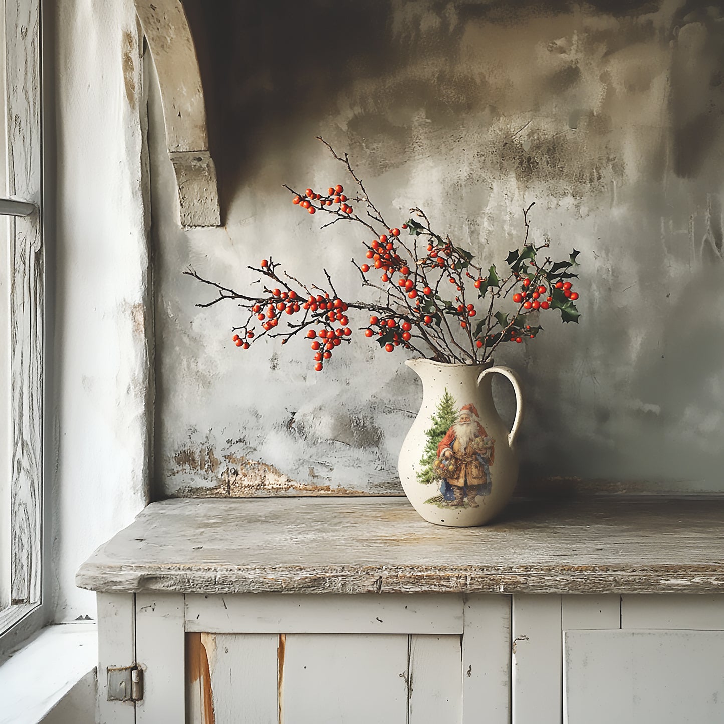 Iron Orchid Designs - Santas Hollow Decor Transfer Pad