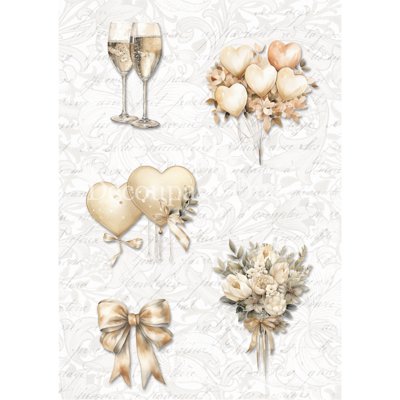Decoupage Queen - Dainty and the Queen - Wedding Elements