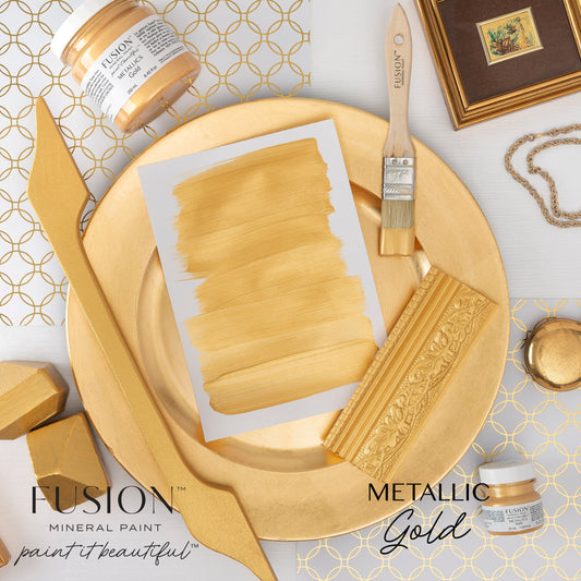 Fusion Mineral Paint - Metallic - Gold