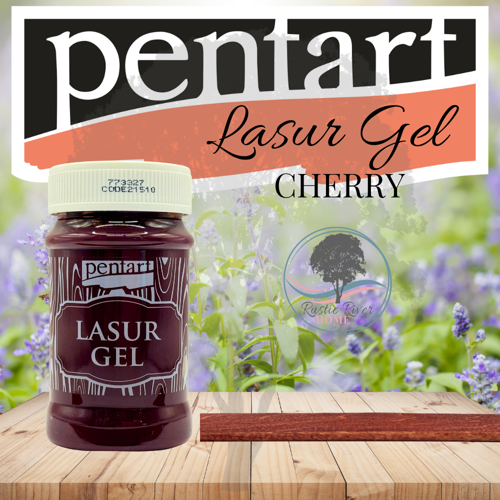 Pentart Lasur Gel - 100 ml - Cherry