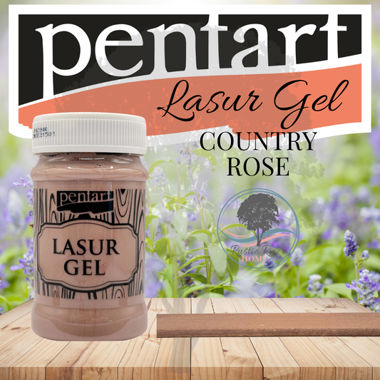 Pentart Lasur Gel - 100 ml - Country Rose