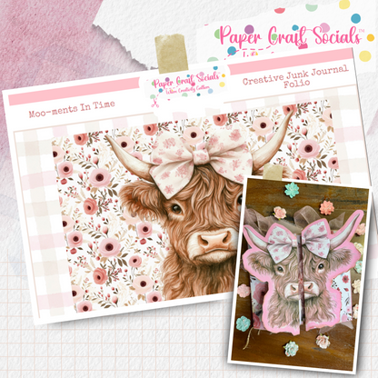 Paper Craft Socials Kit - Moo-ments in Time