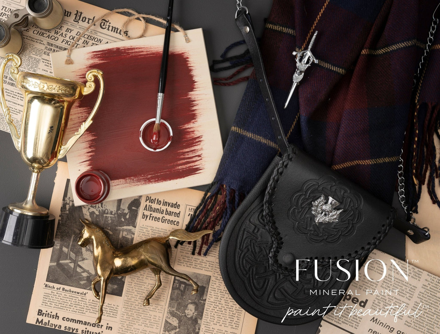 Fusion Mineral Paint - Highlander - Rustic River Home