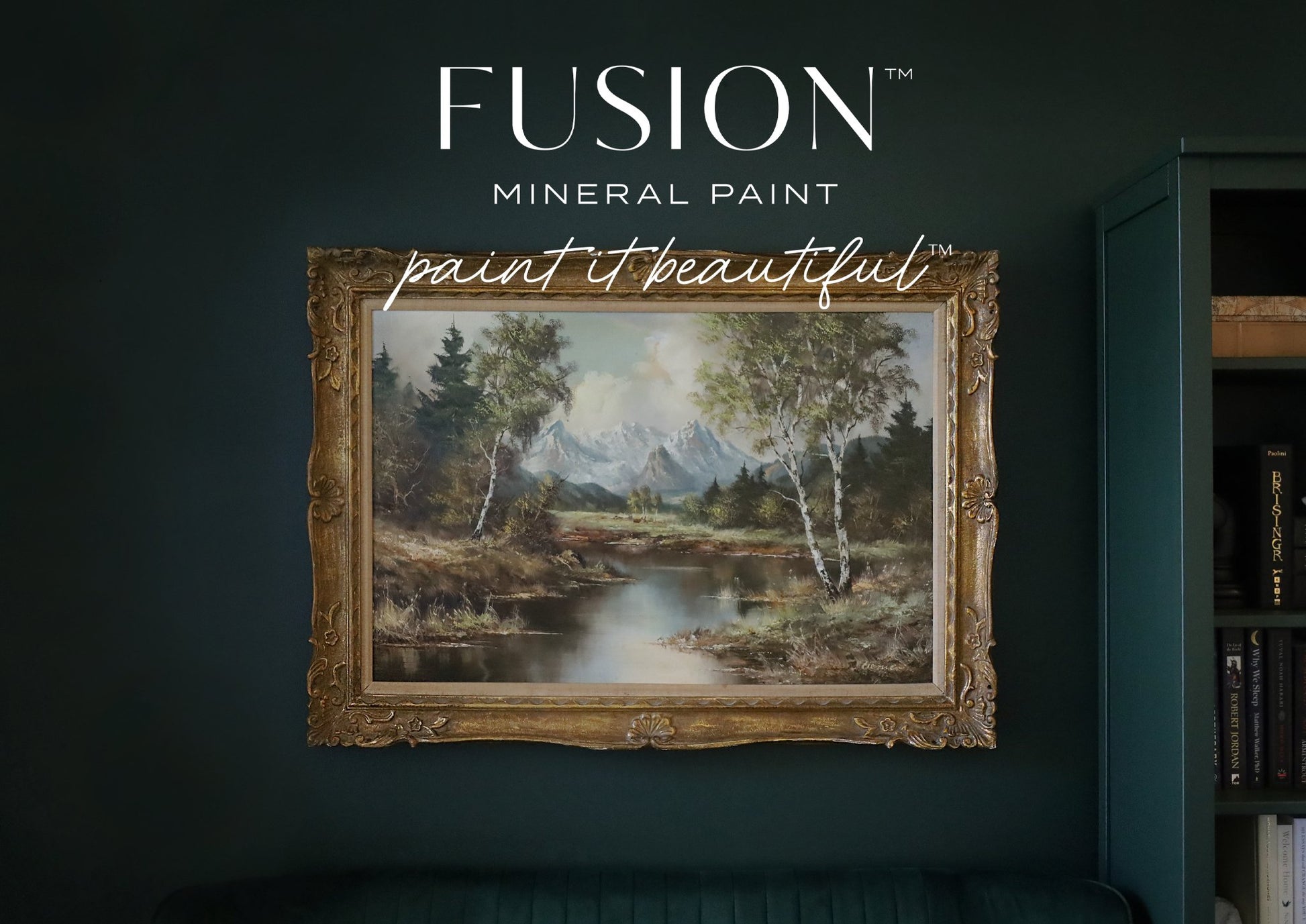 Fusion Mineral Paint - Manor Green - Rustic River Home