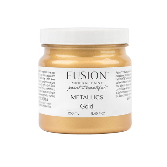Fusion Mineral Paint - Metallic - Pale Gold - Rustic River Home