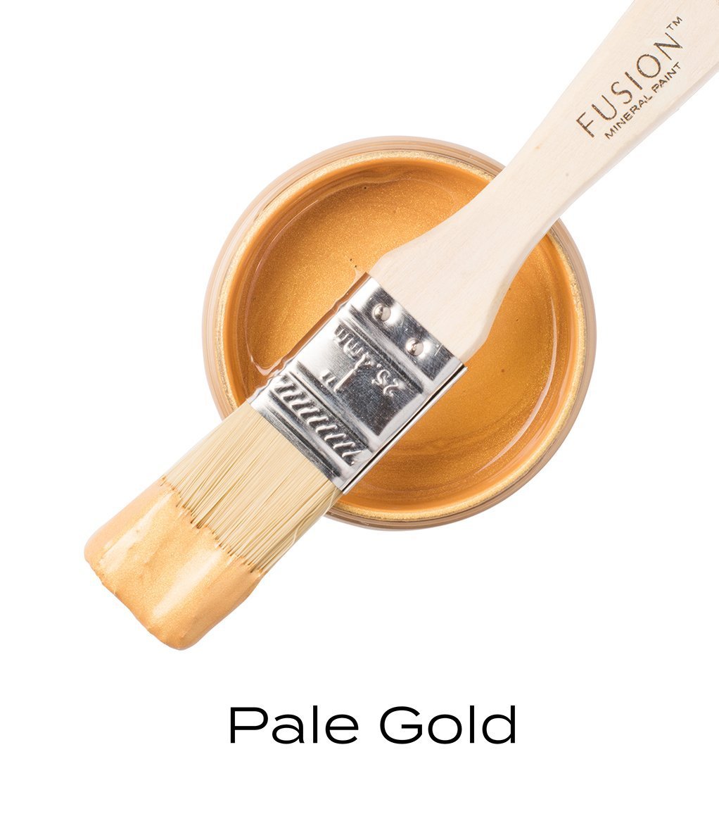 Fusion Mineral Paint - Metallic - Pale Gold - Rustic River Home