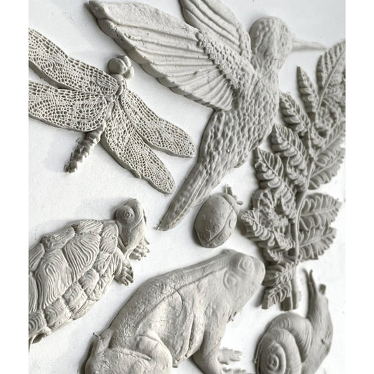 Iron Orchid Designs - Dewdrop Pond Decor Mould - Rustic River Home