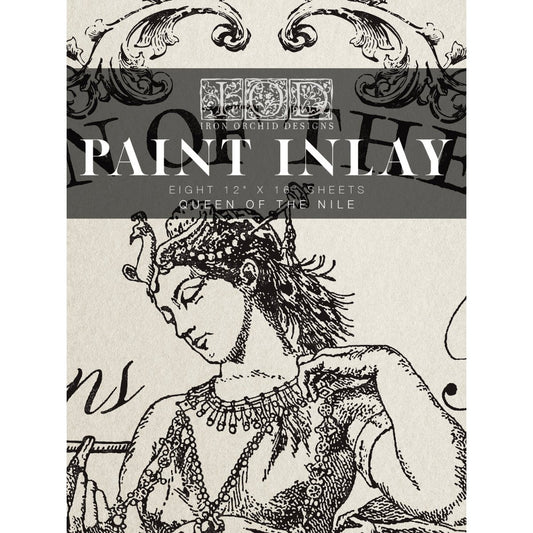 Iron Orchid Designs - Queen of the Nile Paint Inlay - Rustic River Home