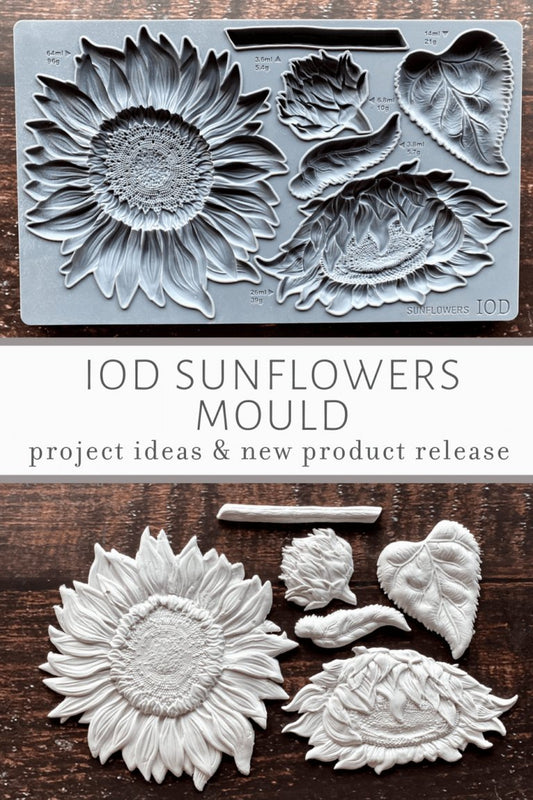 Iron Orchid Designs - Sunflowers Decor Mould - Rustic River Home