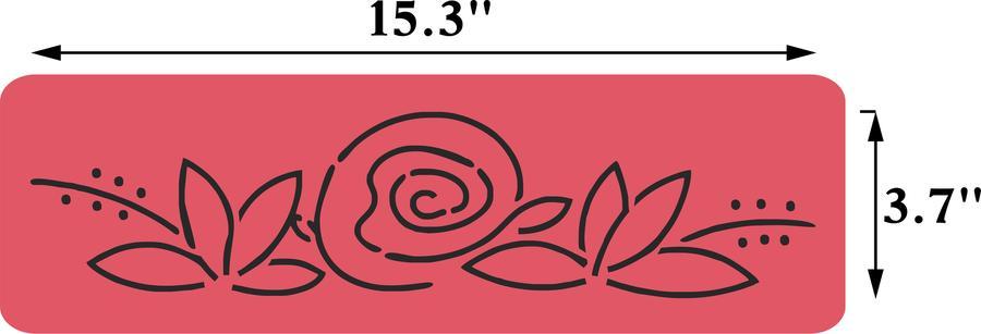 JRV Stencil - Long Flower Set - Rustic River Home