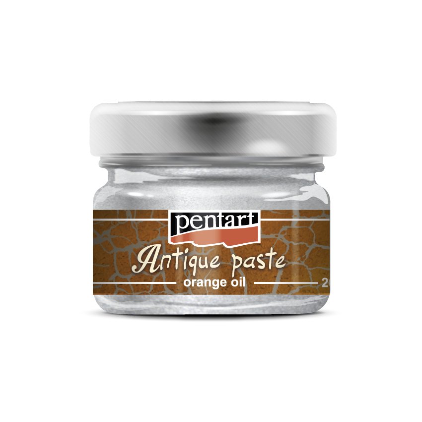 Pentart Antique Paste - 20ml - Silver - Rustic River Home