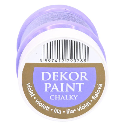 Pentart Dekor Chalk Paint - Violet - 230ml - Rustic River Home