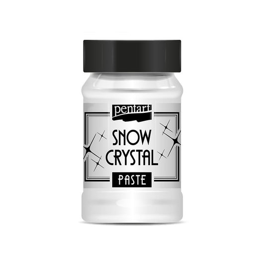 Pentart Snow Crystal paste 100 ml - Rustic River Home