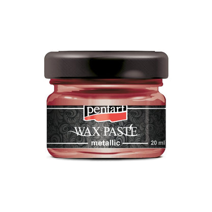 Pentart Wax Paste - Metallic - 20ml - Fire Gold - Rustic River Home